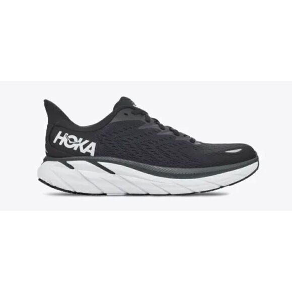 Hoka One One Men's Clifton 8
Black-White Size 9.5 - Picture 1 of 8